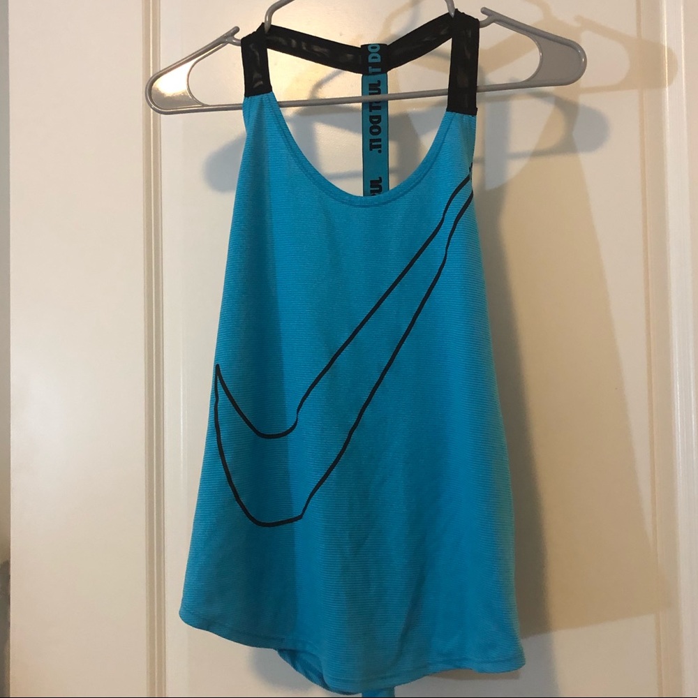 Nike Dri Fit Muscle Tank Top Blue